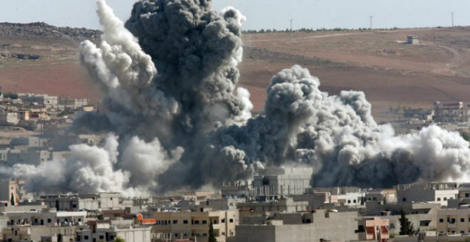 داعش تفجر مبنى حكومي بالحسكة