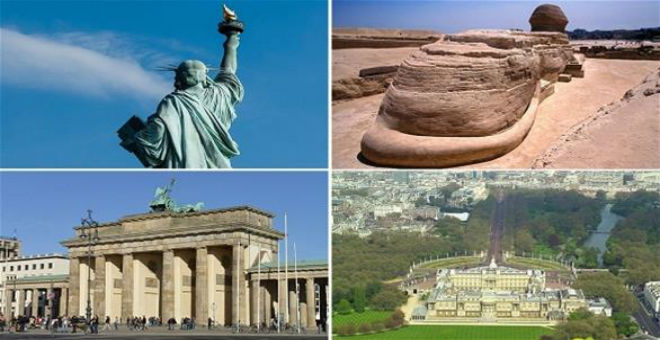 بالصور: أبرز المعالم السياحية في العالم من الخلف