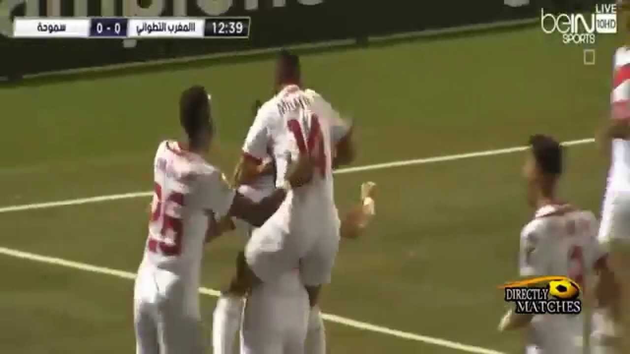 أهداف مباراة المغرب التطواني وسموحة 2-1