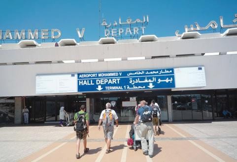 مطار محمد الخامس بالبيضاء