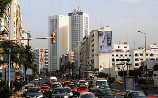 الدار البيضاء تتجمل بنافورة ''راقصة'' تؤثث أحد فضاءاتها التاريخية