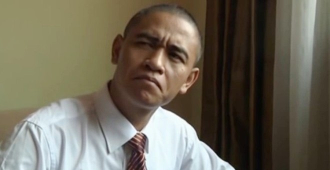 أوباما الصيني يتقاضى 1500 دولار على أدائه دور الرئيس الأمريكي