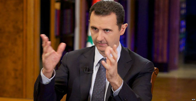 الأسد: فرنسا توفر الغطاء السياسي للتنظيمات الإرهابية في سوريا