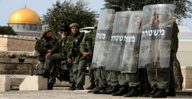القدس تتحول إلى ثكنة عسكرية إسرائيلية تأهبا ليوم الغضب الفلسطيني