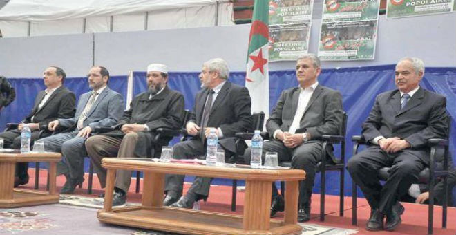 المعارضة الجزائرية: 