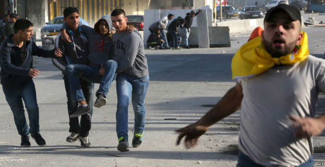 مقتل خمسة فلسطينيين في الاشتباكات مع الجيش الإسرائيلي