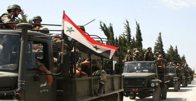 قوات الأسد تستعد لمعركة حلب ضد المعارضة السورية وواشطن تحذر