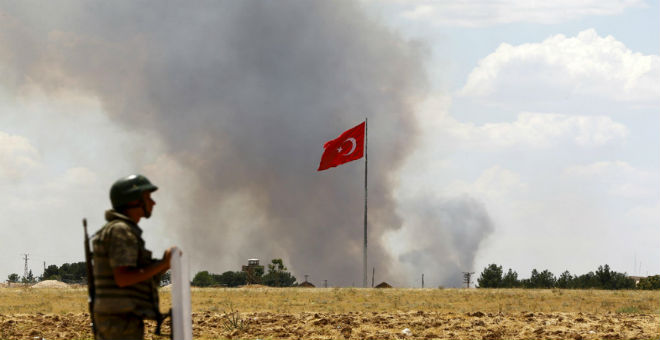 مواجهات بين الجيش التركي ومتمردين أكراد تخلف 24 قتيلا