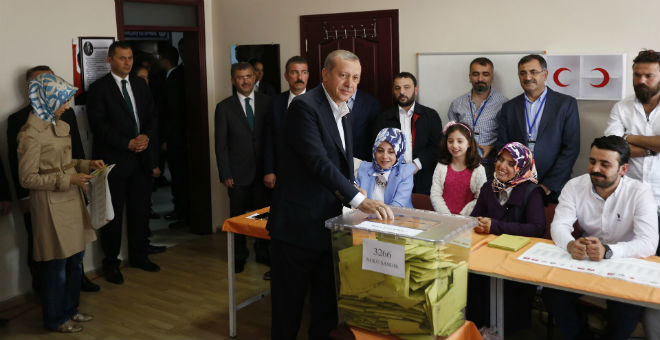 هذه النتائج الأولية للانتخابات البرلمانية في تركيا