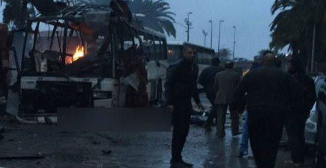 المغرب يدين بشدة استهداف حافلة للأمنيين بتونس