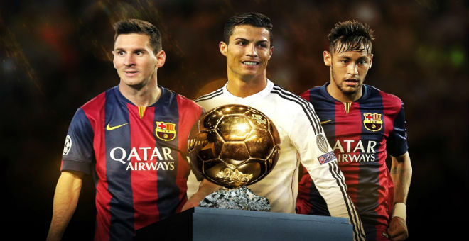الفيفا تعلن عن ثلاثي الكرة الذهبية لعام 2015