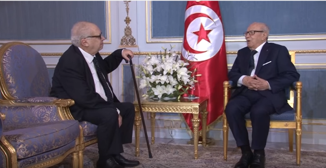 تونس: السبسي يلتقي هشام جعيط وخليفته على رأس 