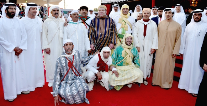 الملك يترأس حفل الافتتاح الرسمي للأسبوع الثقافي المغربي في الإمارات