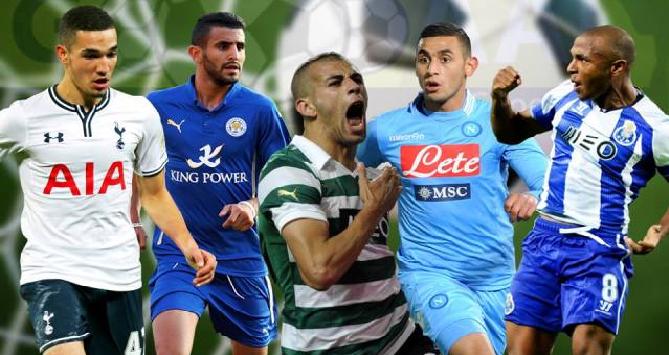 5 محترفين جزائريين في مسابقة الدوري الأوروبي