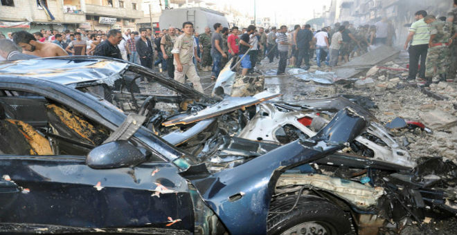 سوريا: مقتل 32 شخصا في عملية تفجيرية بحمص