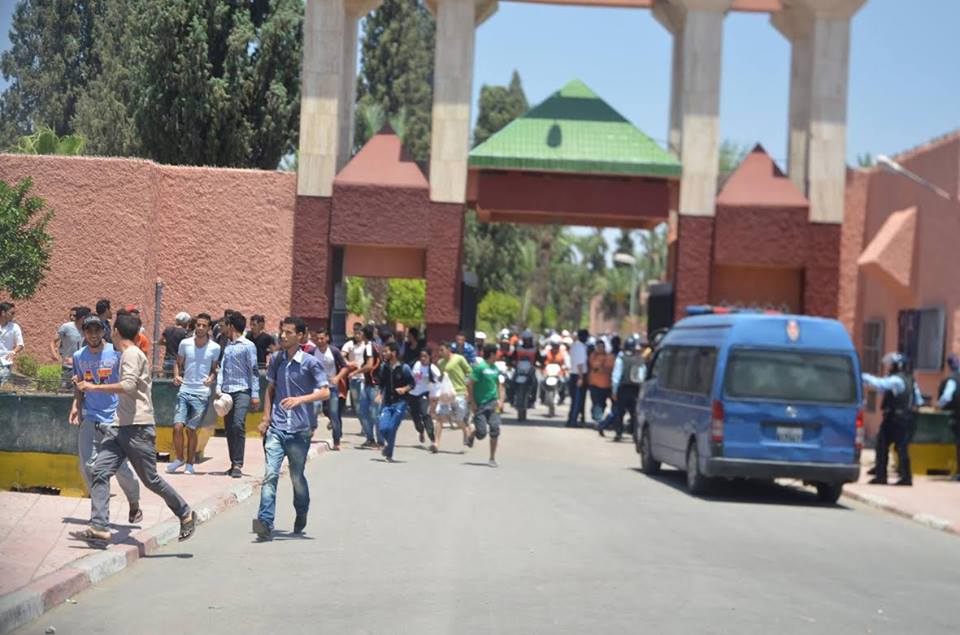 وفاة طالب إثر مواجهات تعيد ''العنف الجامعي'' بالمغرب للواجهة
