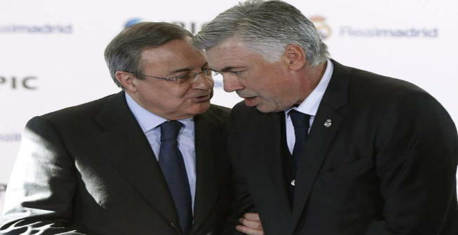 أنشيلوتي يهاجم بيريز ويفضح إدارة ريال مدريد !
