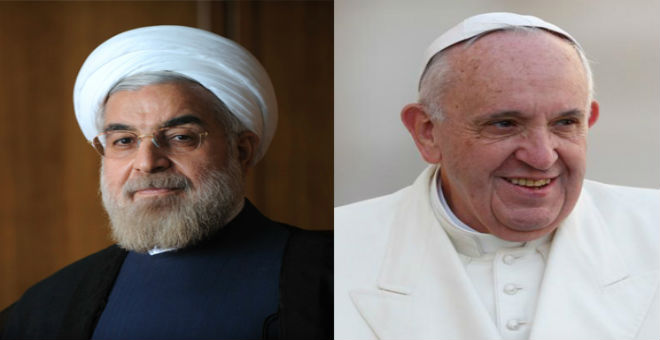الرئيس الإيراني يحل ضيفا على البابا الخميس المقبل