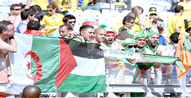 الفاف تقرر إقامة ودية الجزائر وفلسطين بملعب تشاكر