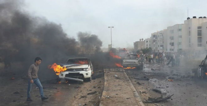 مقتل 60 شخصا في انفجار بزليتن غرب ليبيا