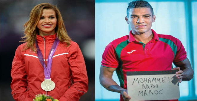محمد ربيعي وحبيبة الغربي أفضل رياضيين في الوطن العربي