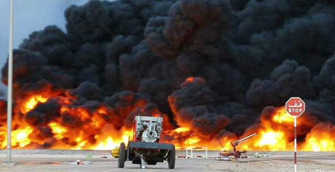 تنظيم الدولة يتبنى تفجير معكسر زليتن في ليبيا