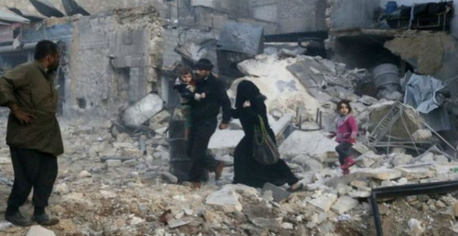 مقتل 500 شخص في حلب منذ بداية فبراير
