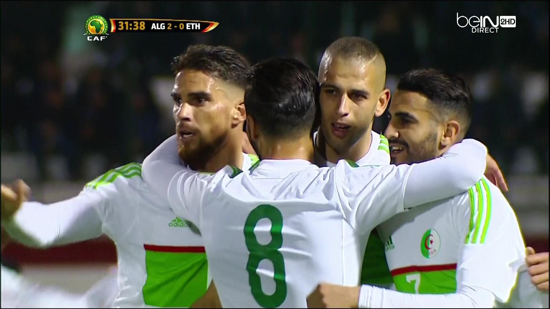 بالفيديو.. الأهداف السبعة للمنتخب الجزائري