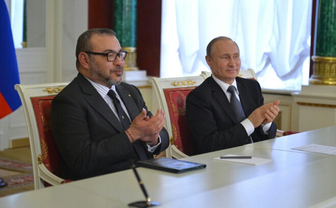 بوتين قلق بخصوص صادرات المغرب.. والملك يطمئن