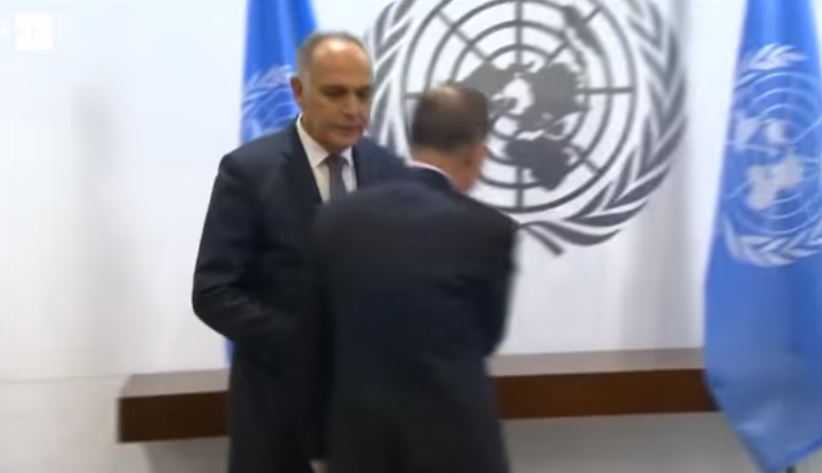 بهذه الطريقة الأمين العام للأمم المتحدة استقبل وزير الخارجية المغربي