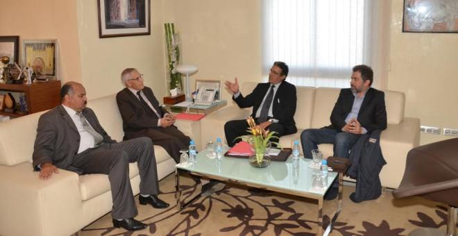 الائتلاف المغربي للملكية الفكرية يبحث مع وزير التعليم العالي برنامج التعاون