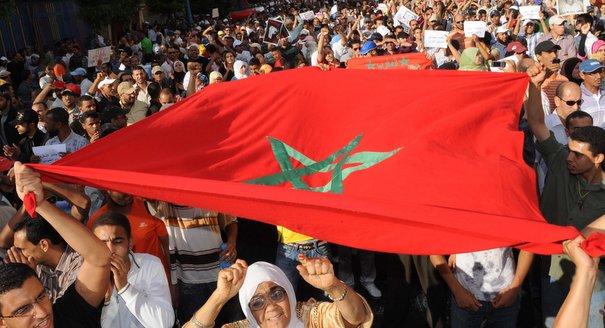 المغاربة يخرجون في مسيرة شعبية للاحتجاج على بان كي مون