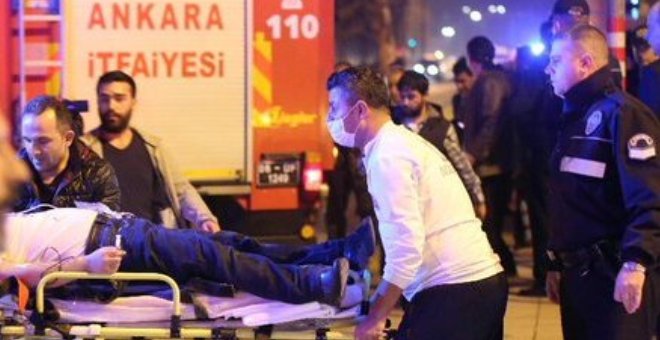 عدد ضحايا التفجير الإرهابي في أنقرة يرتفع إلى 37 قتيلا