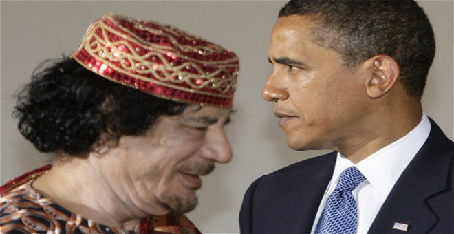 أوباما يخلق الحيرة مجددا بشأن حملة الناتو على ليبيا