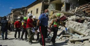زلزال إيطاليا القوي