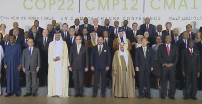 بالفيديو: الملك محمد السادس يستقبل قادة وزعماء الدول المشاركين في كوب22