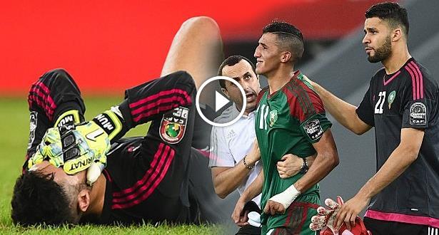 فيديو .. انهيار لاعبي المنتخب المغربي عقب صافرة نهاية المباراة