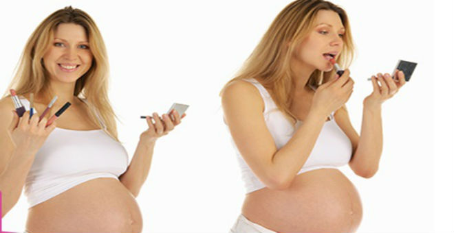 إذا كنت حاملا توقفي فورا عن استخدام مستحضرات التجميل !!
