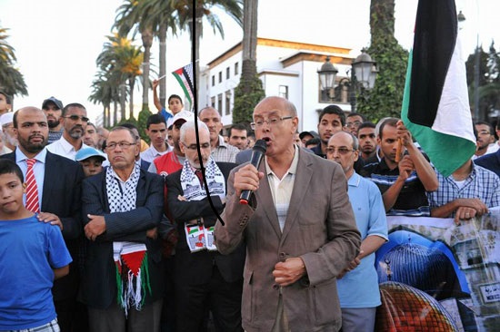 الدار البيضاء تخرج في مسيرة غضب بمئوية وعد بلفور المشؤوم