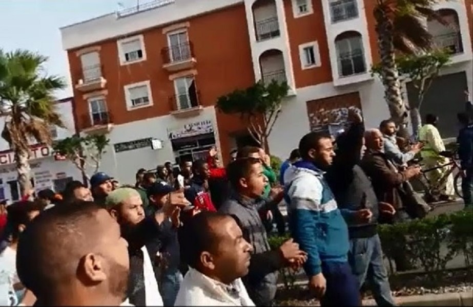 غضب مغاربة ألميرية بعد وفاة مغربي إثر تدخل للحرس المدني
