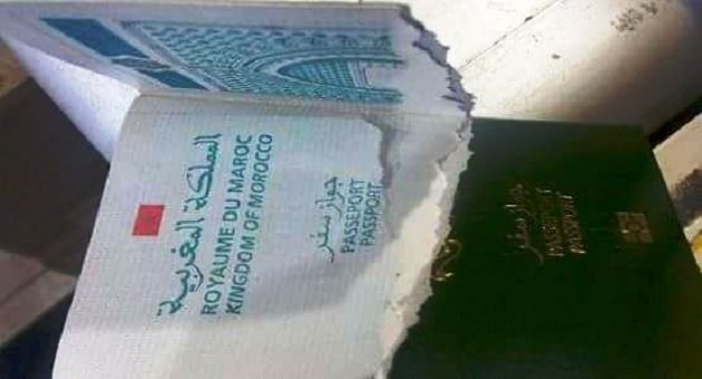 مغربي يشتكي من رجل أمن إسباني مزق جواز سفره بباب سبتة