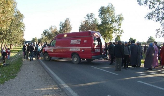إصابة حوالي عشرين إمرأة بعد إنقلاب شاحنة بالعرائش