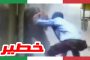 بالفيديو.. مغربي بايطاليا يعتدي على زوجته بالضرب والماء الحارق داخل المحكمة !!