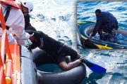 إنقاذ مغربيين من الغرق حاولا 