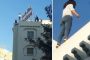 بالفيديو.. فتاة تونسية تحاول الانتحار بالقفز من أعلى بناية !!