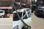سقوط أعمدة إنارة على سيارات ومواطن بالقنيطرة