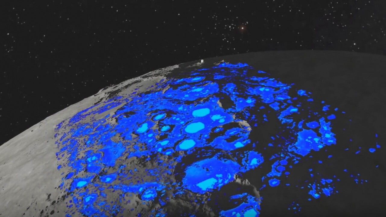 اكتشاف علمي جديد: ''كميات وفيرة من المياه المتجمدة في باطن القمر''