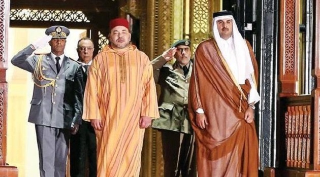 الملك يهاتف أمير قطر والأخير يؤكد دعم بلده الكامل للمغرب
