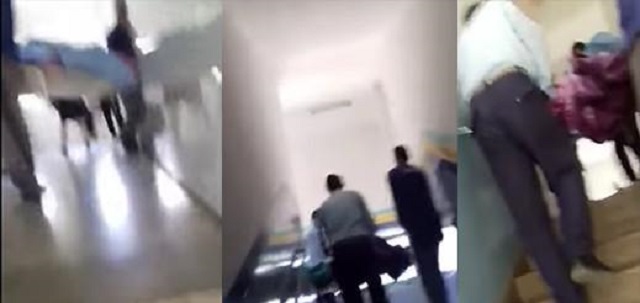 الناظور.. مستشفى يحمل المرضى على الأكتاف إثر عطب في المصعد