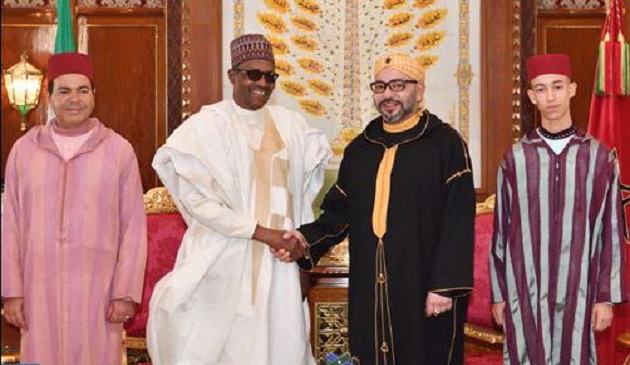 الملك يجري مباحثات مع الرئيس النيجيري والتوقيع على اتفاقيات تعاون بين البلدين